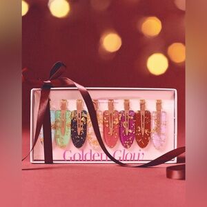 Golden Glow Hair Clip Set
